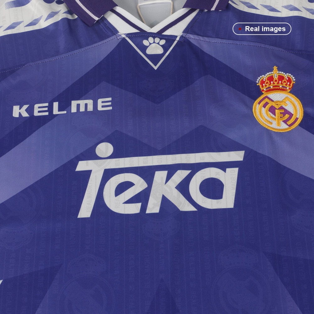1996/97 Real Madrid Away Retro Jersey