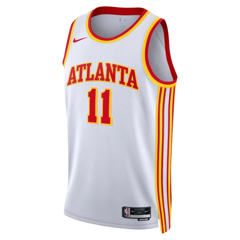 Unisex Atlanta Hawks Trae Young #11 White Swingman Jersey - Association Edition