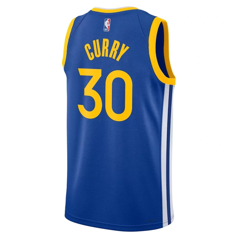 Unisex Golden State Warriors Stephen Curry #30 Royal Swingman Jersey - Icon Edition