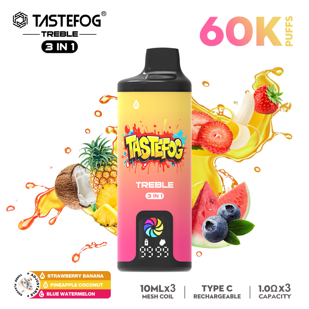 Tastefog TREBLE 60000 Puffs