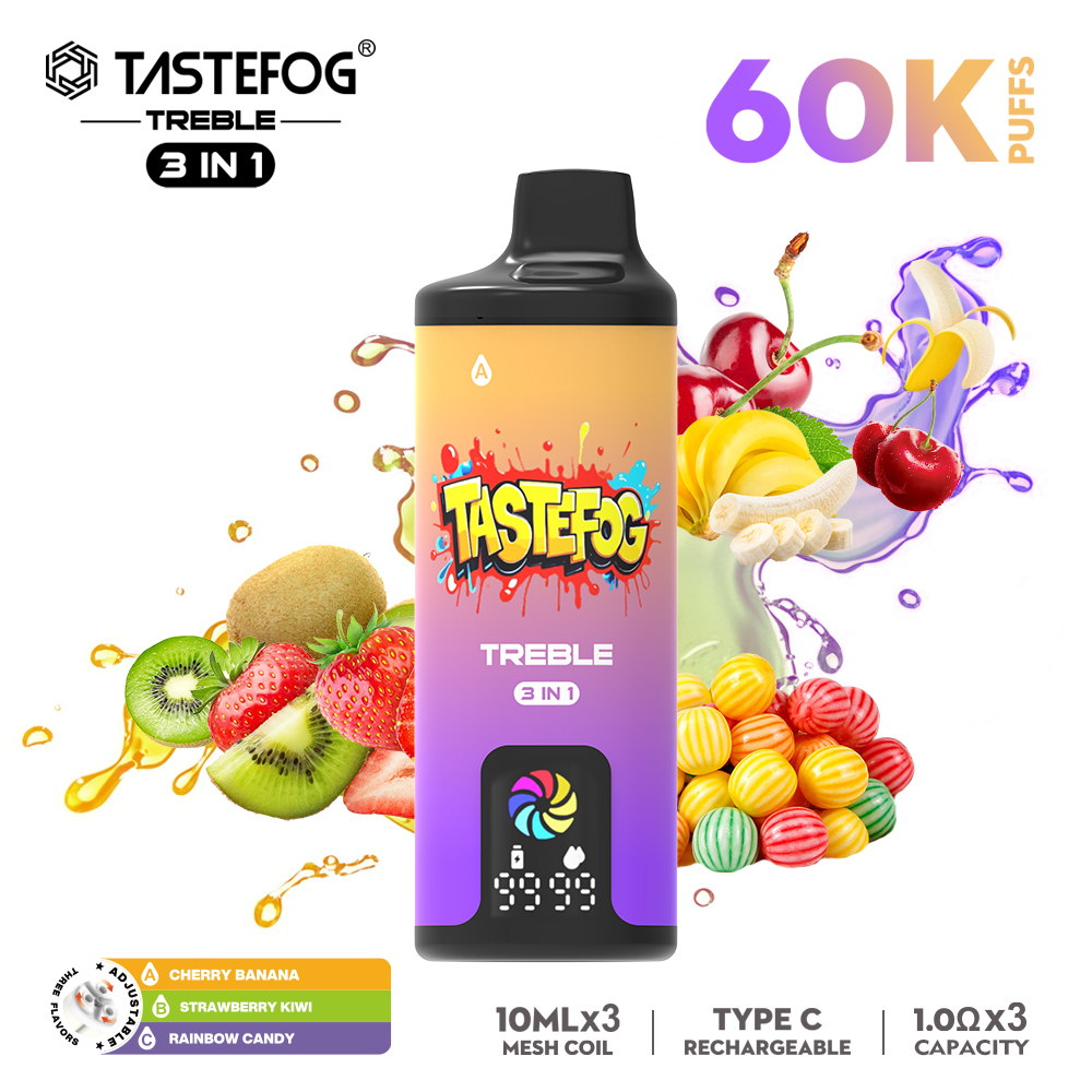 Tastefog TREBLE 60000 Puffs