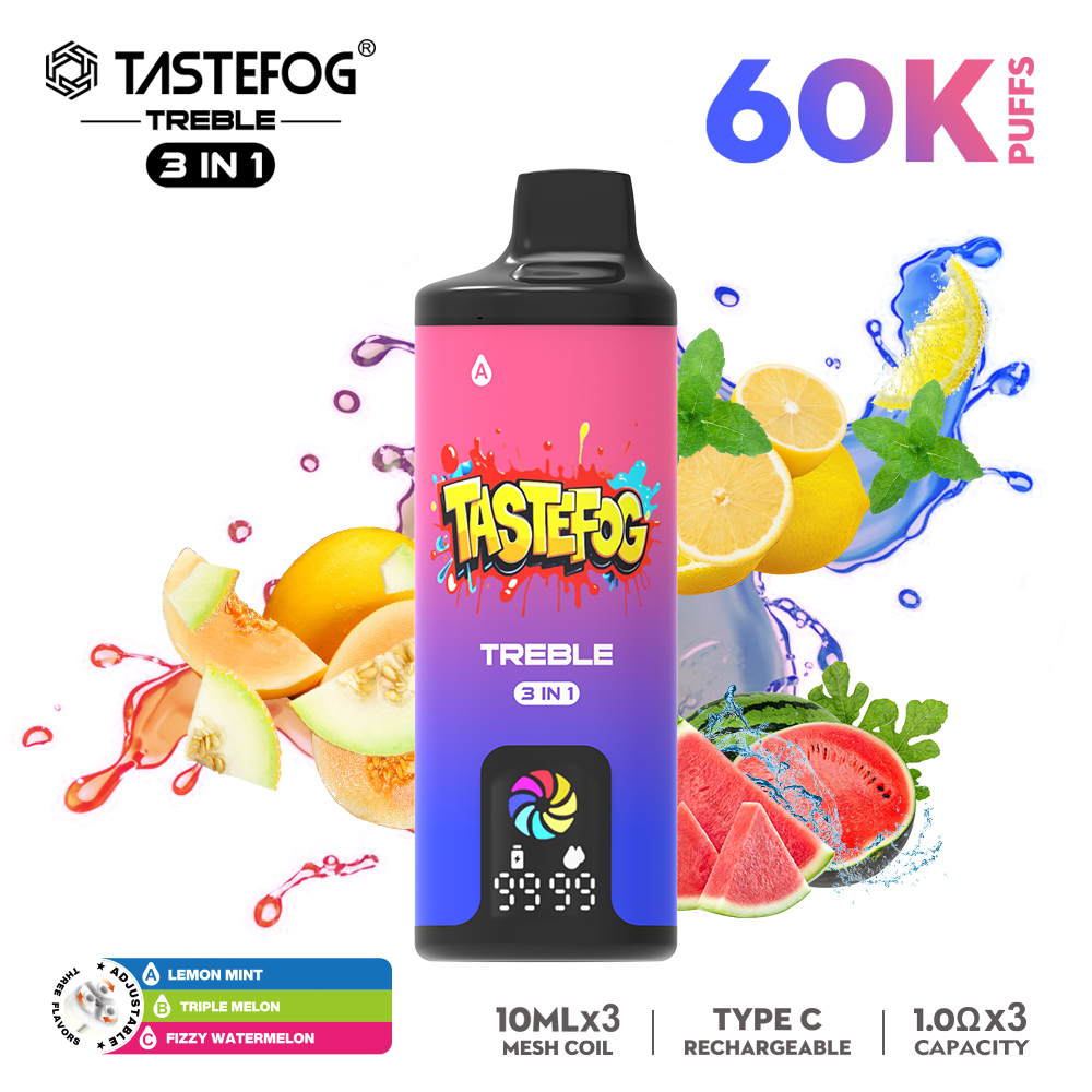 Tastefog TREBLE 60000 Puffs