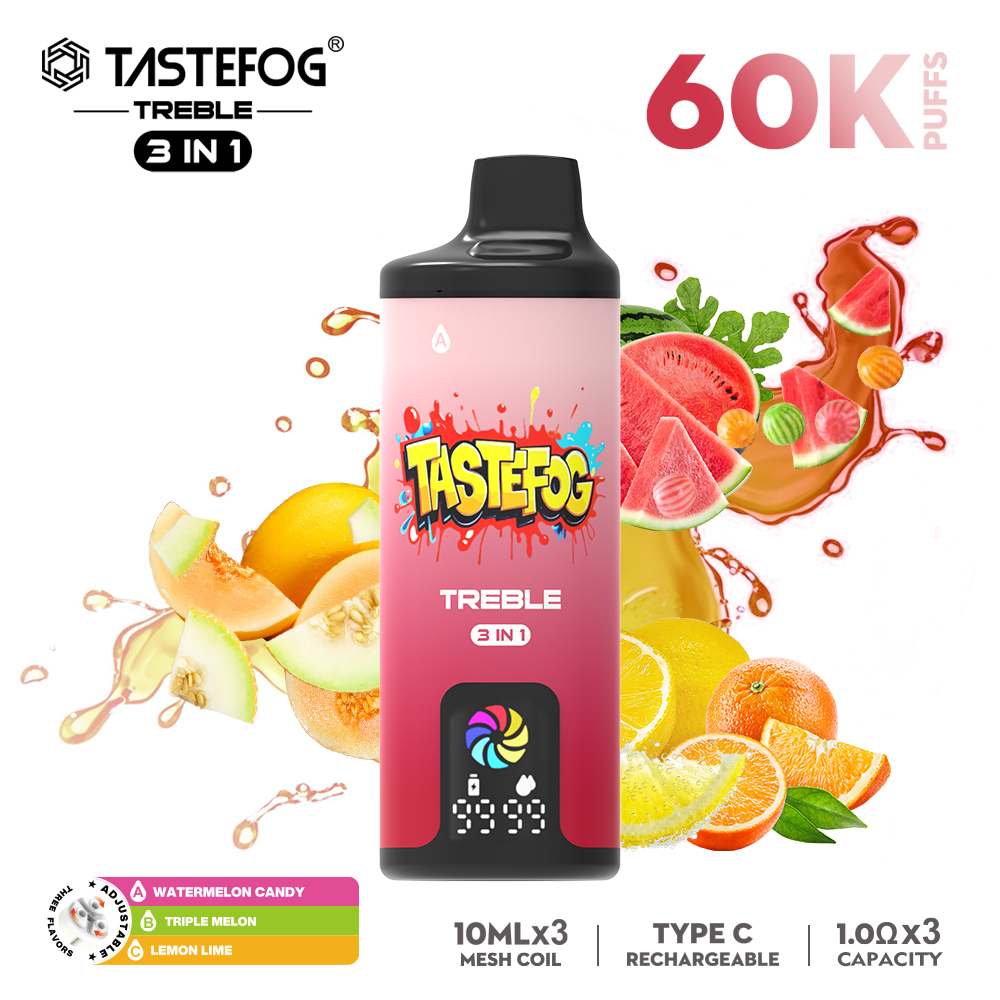 Tastefog TREBLE 60000 Puffs