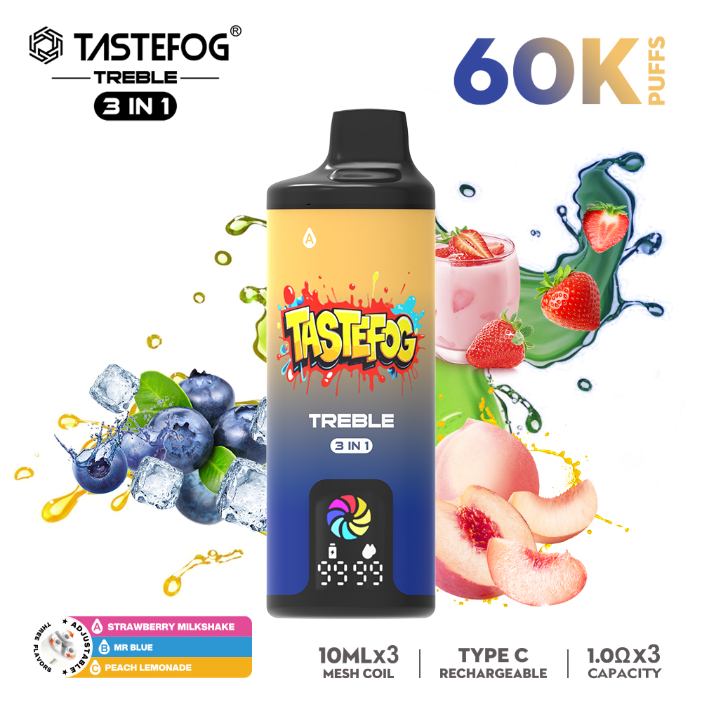 Tastefog TREBLE 60000 Puffs