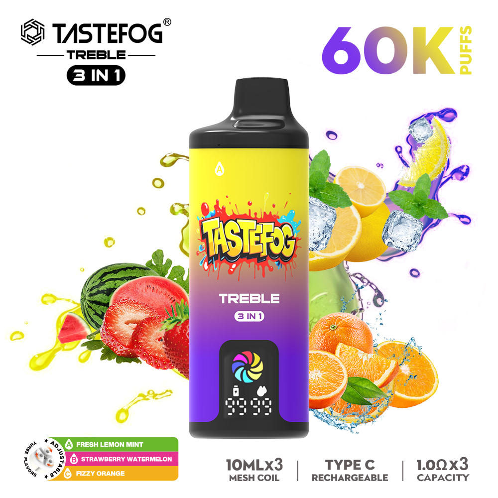Tastefog TREBLE 60000 Puffs