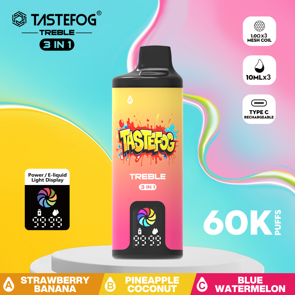 Tastefog TREBLE 60000 Puffs