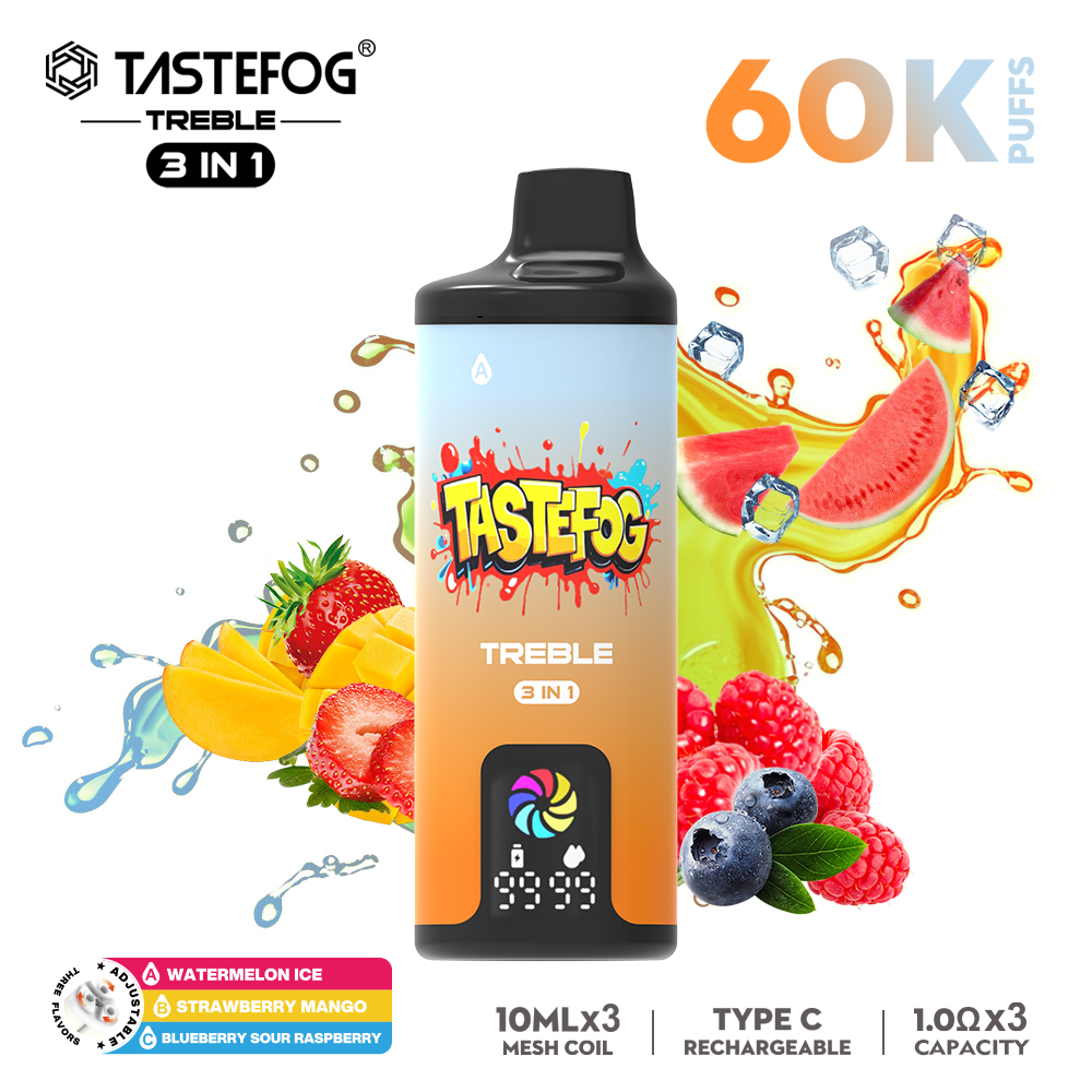 Tastefog TREBLE 60000 Puffs