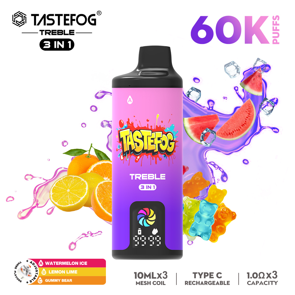 Tastefog TREBLE 60000 Puffs
