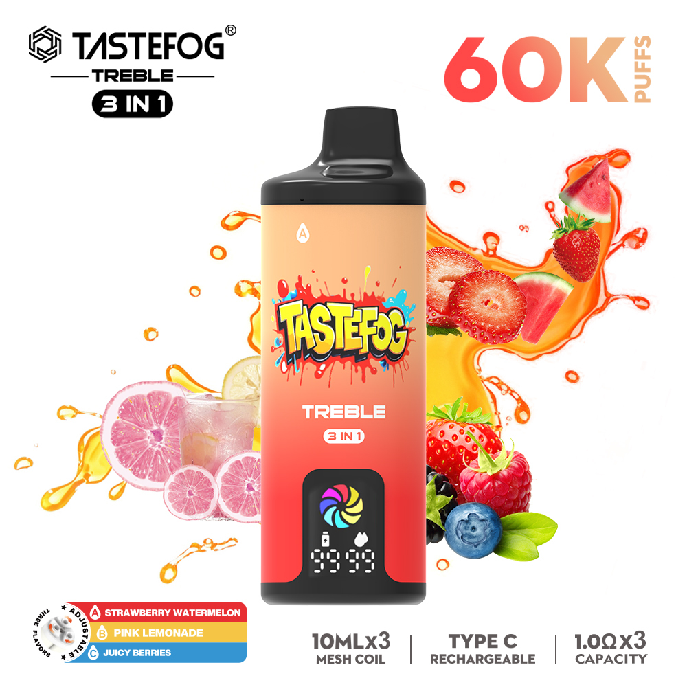 Tastefog TREBLE 60000 Puffs
