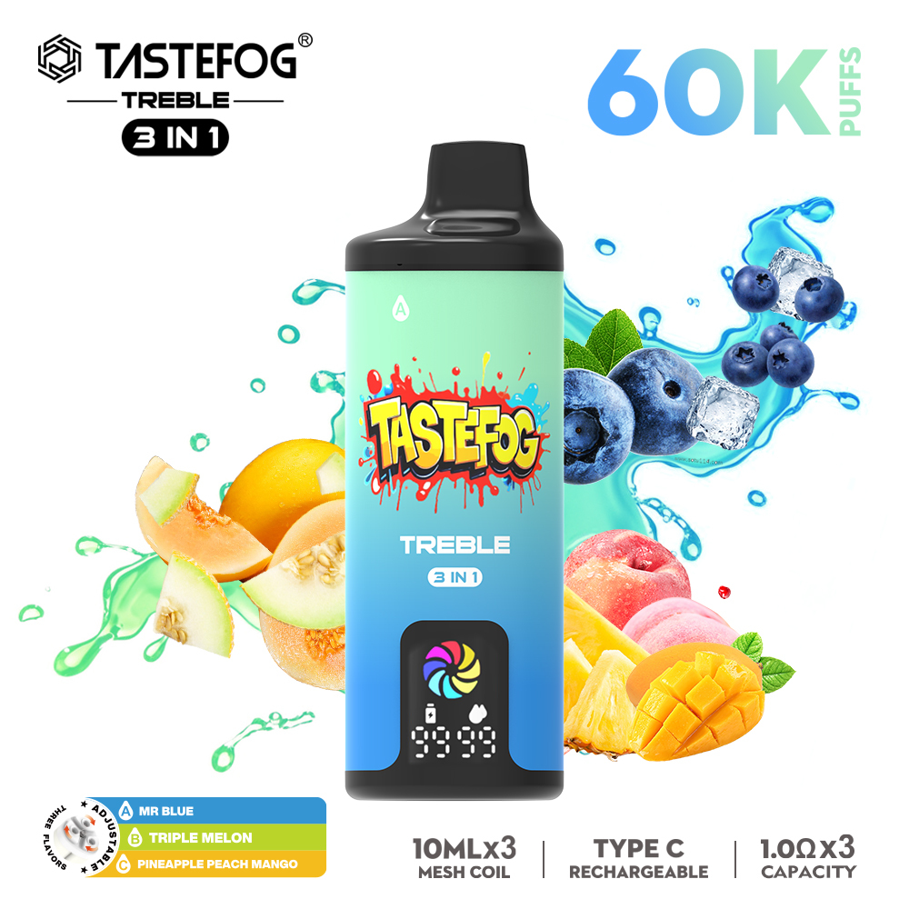 Tastefog TREBLE 60000 Puffs