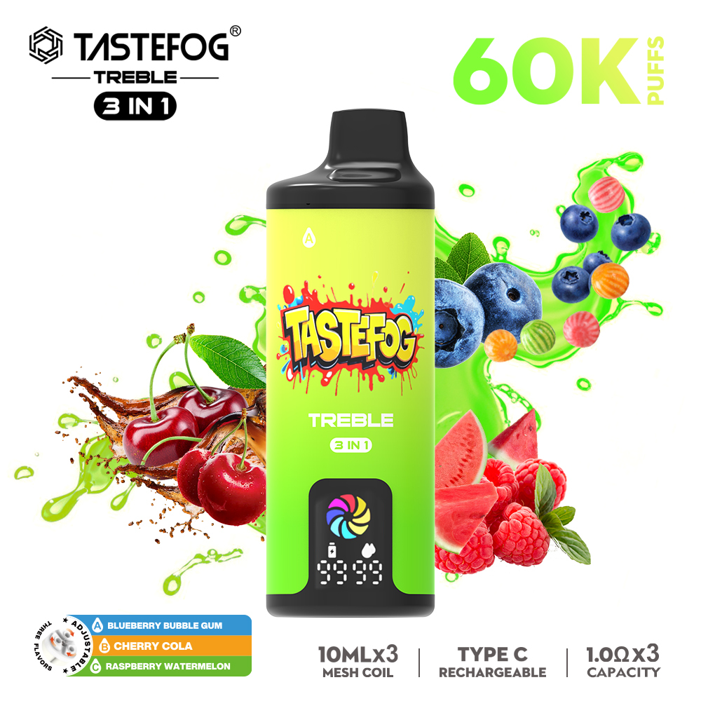 Tastefog TREBLE 60000 Puffs