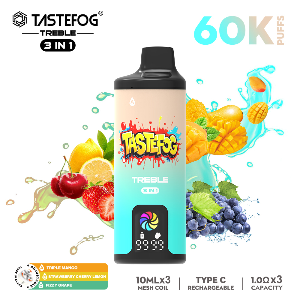 Tastefog TREBLE 60000 Puffs