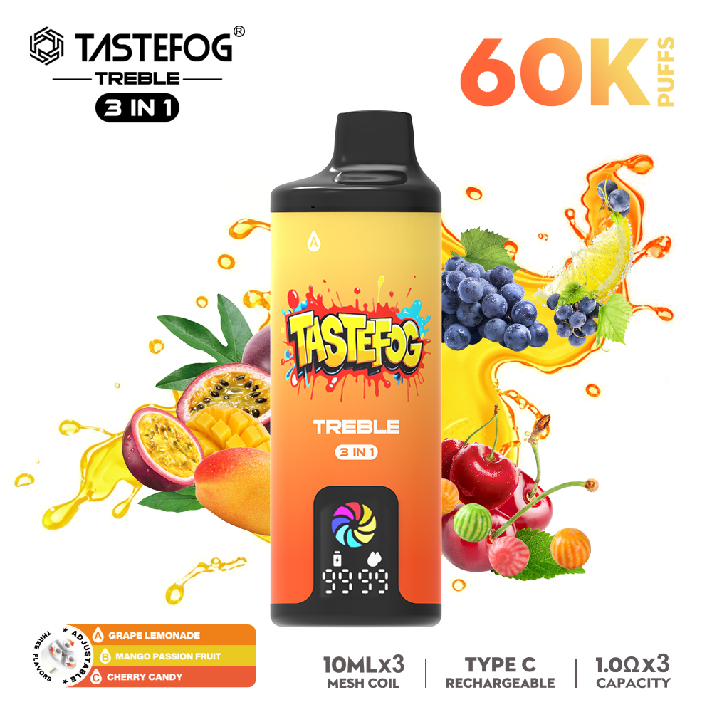 Tastefog TREBLE 60000 Puffs