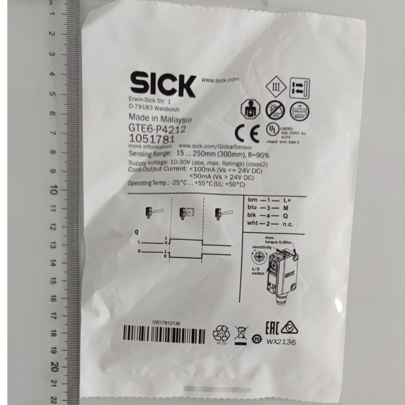SICK Photoelectric sensors GTE6-P4212