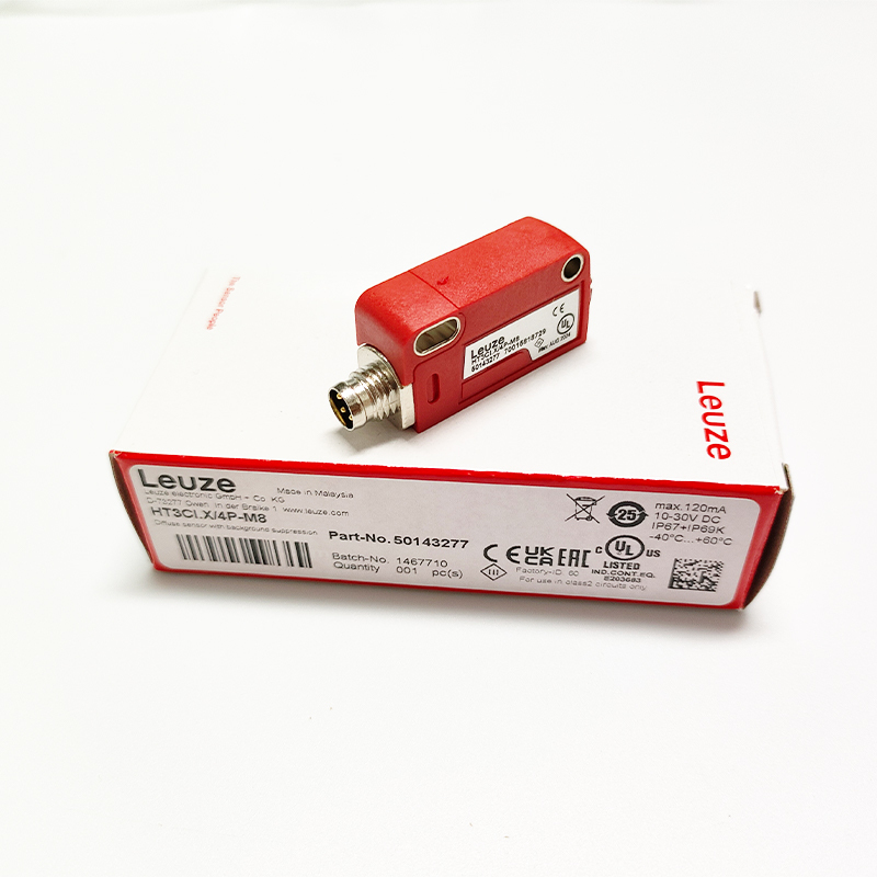 In Stock ! Leuze Diffuse sensor with background suppression HT3CI.X/4P-M8