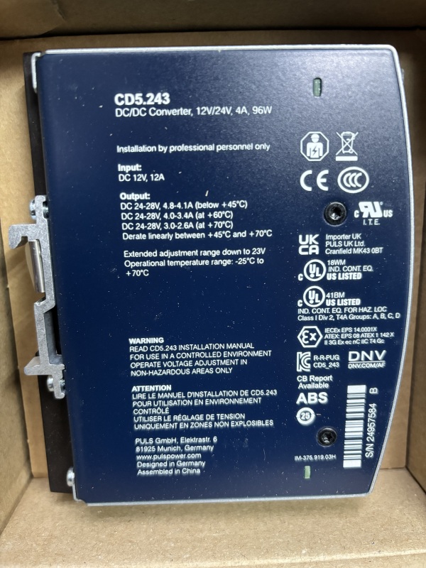 Puls DC/DC converter CD5.243