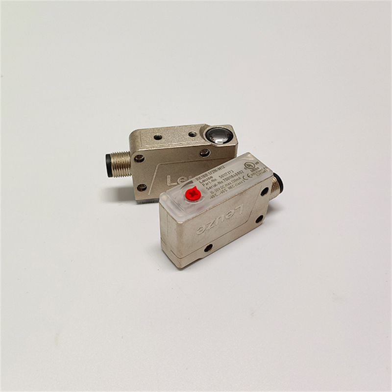 Leuze Unpolarized retro-reflective photoelectric sensor RK18B.1/2N-M12