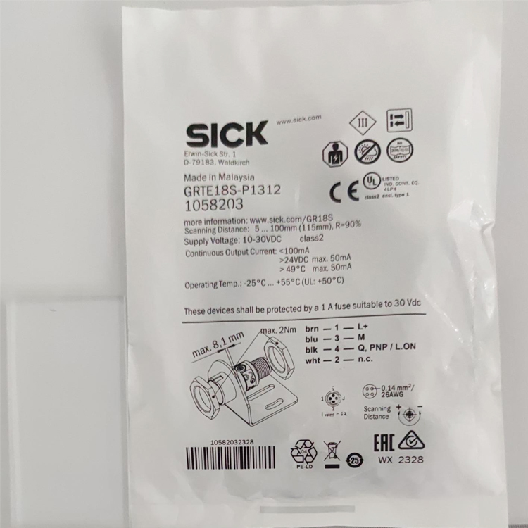 SICK Photoelectric sensors GRTE18S-P1312