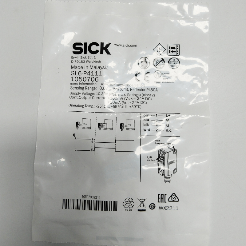 SICK Photoelectric sensors GL6-P4111