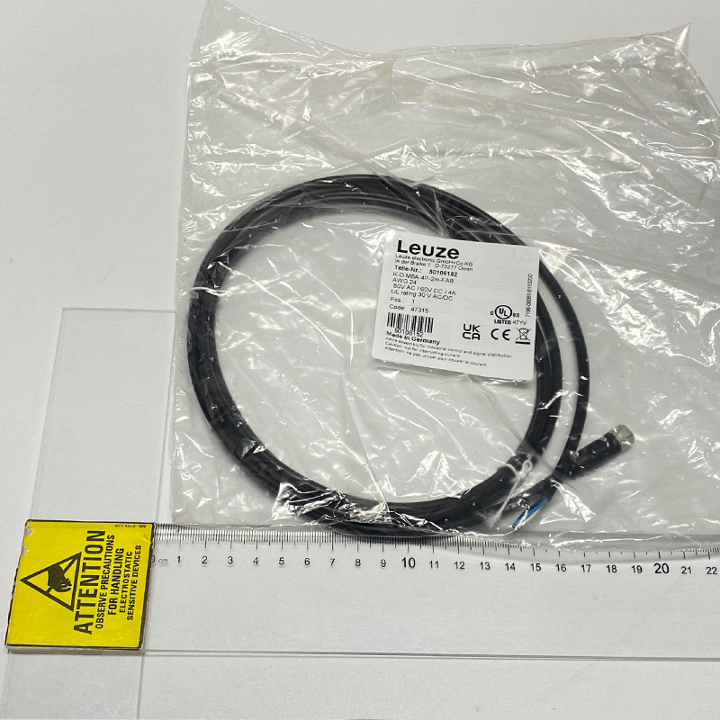 Leuze connection cable K-D M8A-4P-2M-FAB