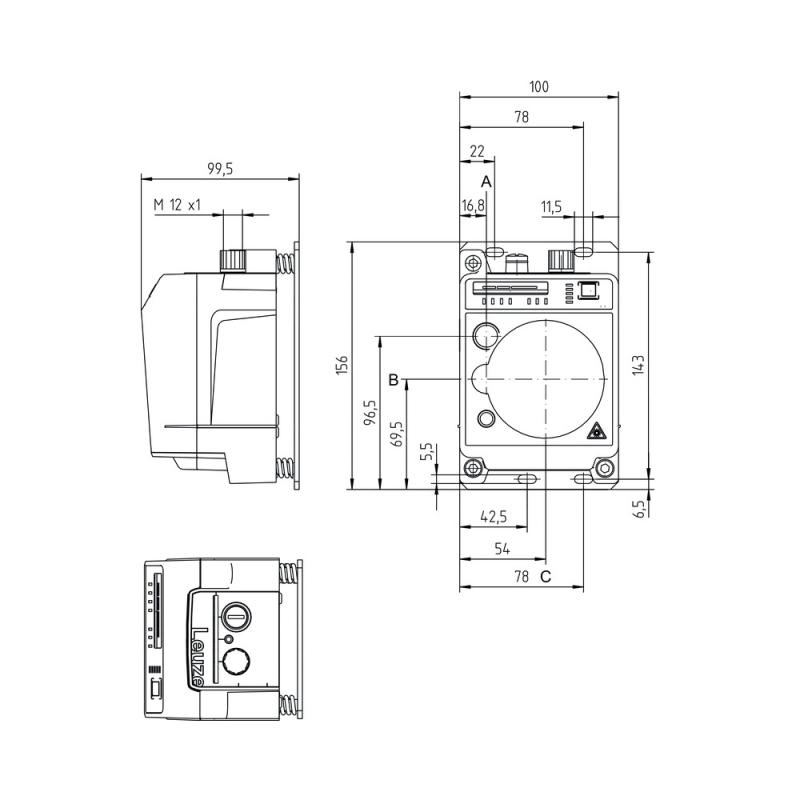 LEUZE Optical data transmission DDLS 508 120.4 L