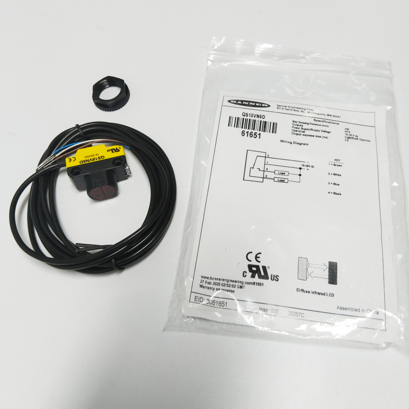Banner photoelectric sensor QS18VN6D