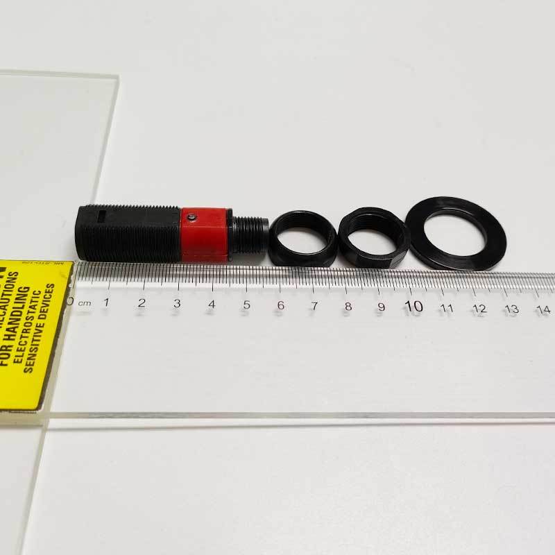 Leuze Throughbeam photoelectric sensor transmitter LS318B/9D-M12