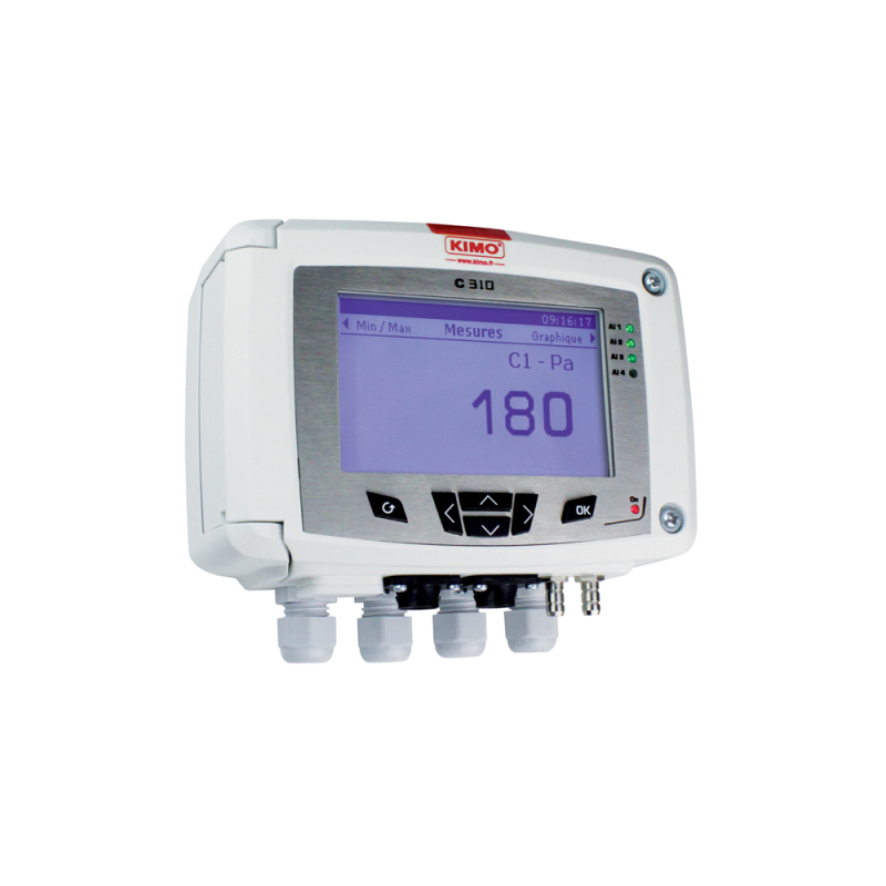 KIMO C310-HO4RN 310 Series Multi-Function Transmitter Main Units, 220 VAC supply