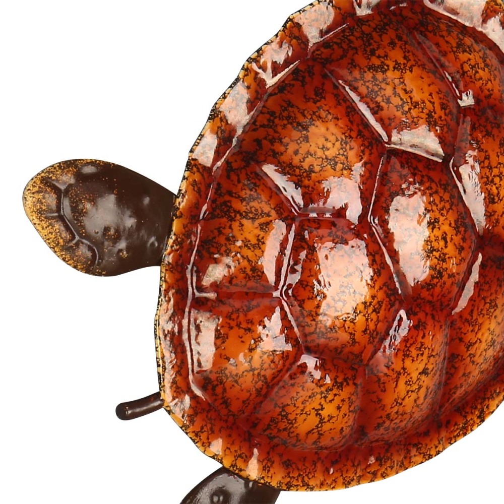 Red Turtle Wall Decor Coast Ocean Sea Wall Art Iron Animal Wall Decor Home Bedroom Decoration