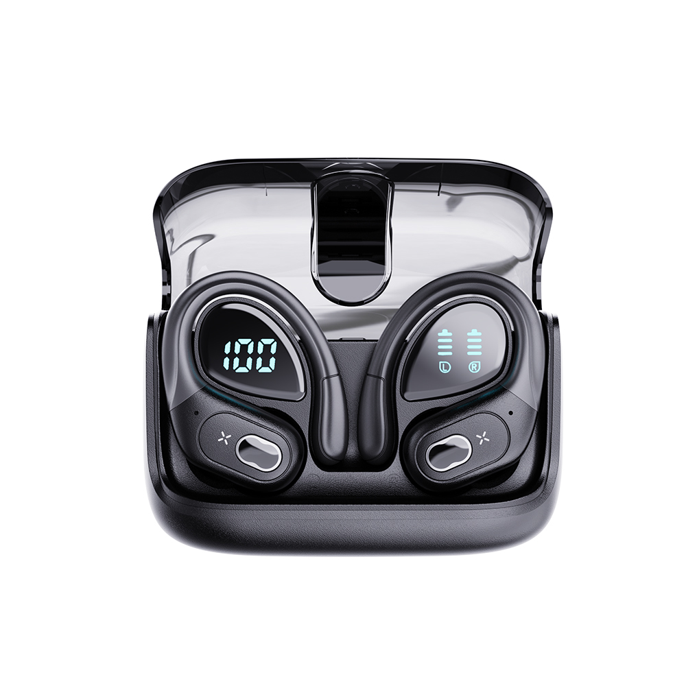 G165 TWS Bluetooth earbuds with ear hooks with 480mAh charging case IPX5