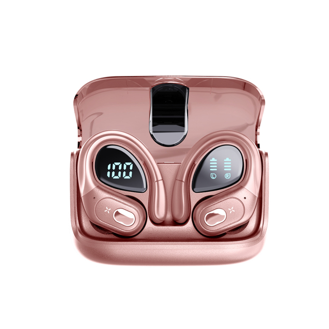 G165 TWS Bluetooth earbuds with ear hooks with 480mAh charging case IPX5