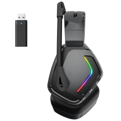 GM600 OEM 2.4G+Bluetooth+Wired Tri-mode Gaming Headphones