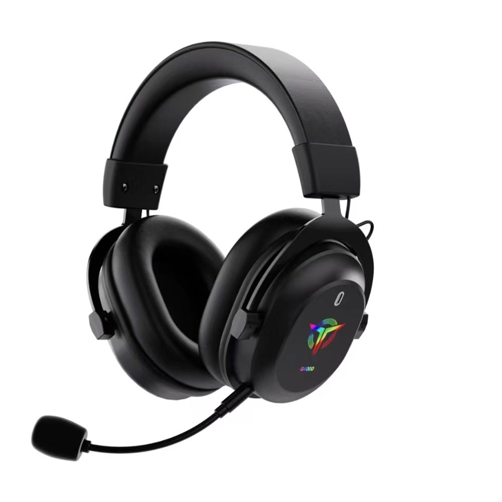 G4000 OEM 2.4G Wireless Gaming Headphone With Detachable Microphone With 25MS Low Latency for Gaming
