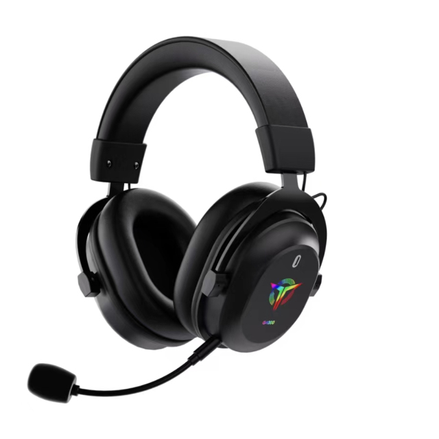 G4000 OEM 2.4G Wireless Gaming Headphone With Detachable Microphone With 25MS Low Latency for Gaming