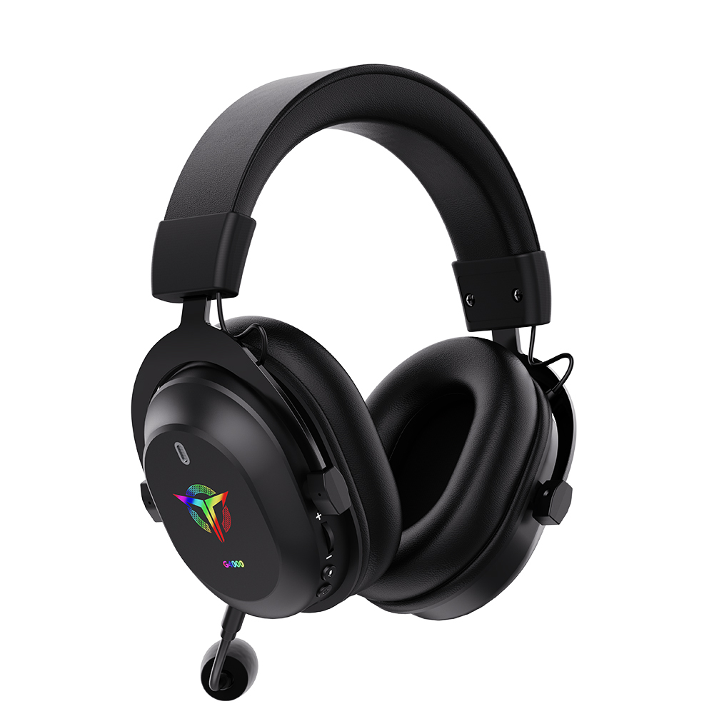 G4000 OEM 2.4G Wireless Gaming Headphone With Detachable Microphone With 25MS Low Latency for Gaming