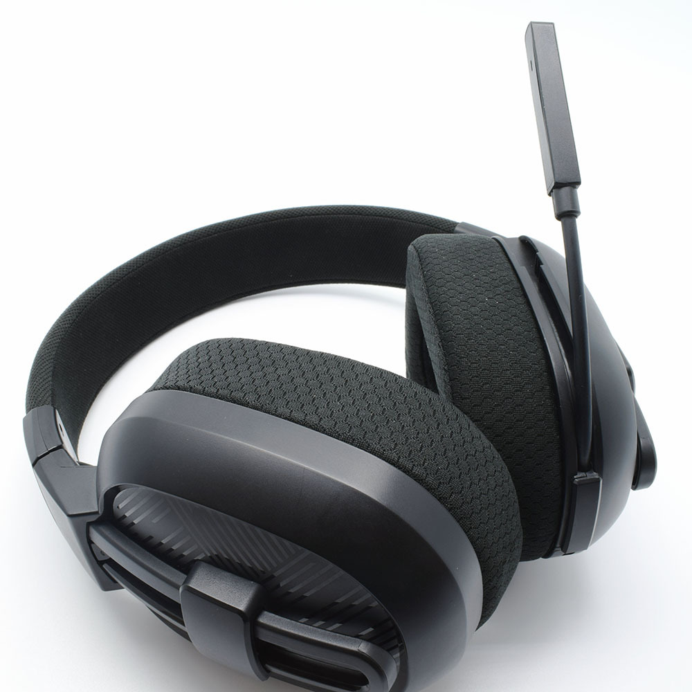 GM910 2.4G+BT+Wired 3-in-1 Tri-mode Gaming Headphones With Breathable Fabric Earfoams and Clear Mic for Gaming