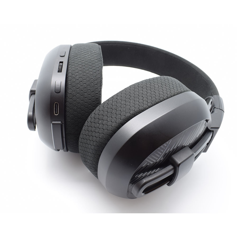 GM910 2.4G+BT+Wired 3-in-1 Tri-mode Gaming Headphones With Breathable Fabric Earfoams and Clear Mic for Gaming