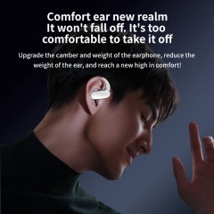 OWS Real-Time AI Translation Earbuds Multi Languages Wireless BT Headset Translating TWS Earphones for Business Travel YYK-Q65