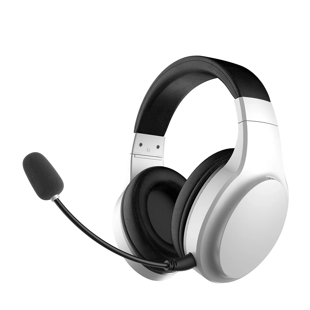 Tri-Mode Gaming Headset 2.4G Wireless Gaming Headphone for PS4 PS5 PC Wired with Detachable Noise Cancelling Microphone GM1510J