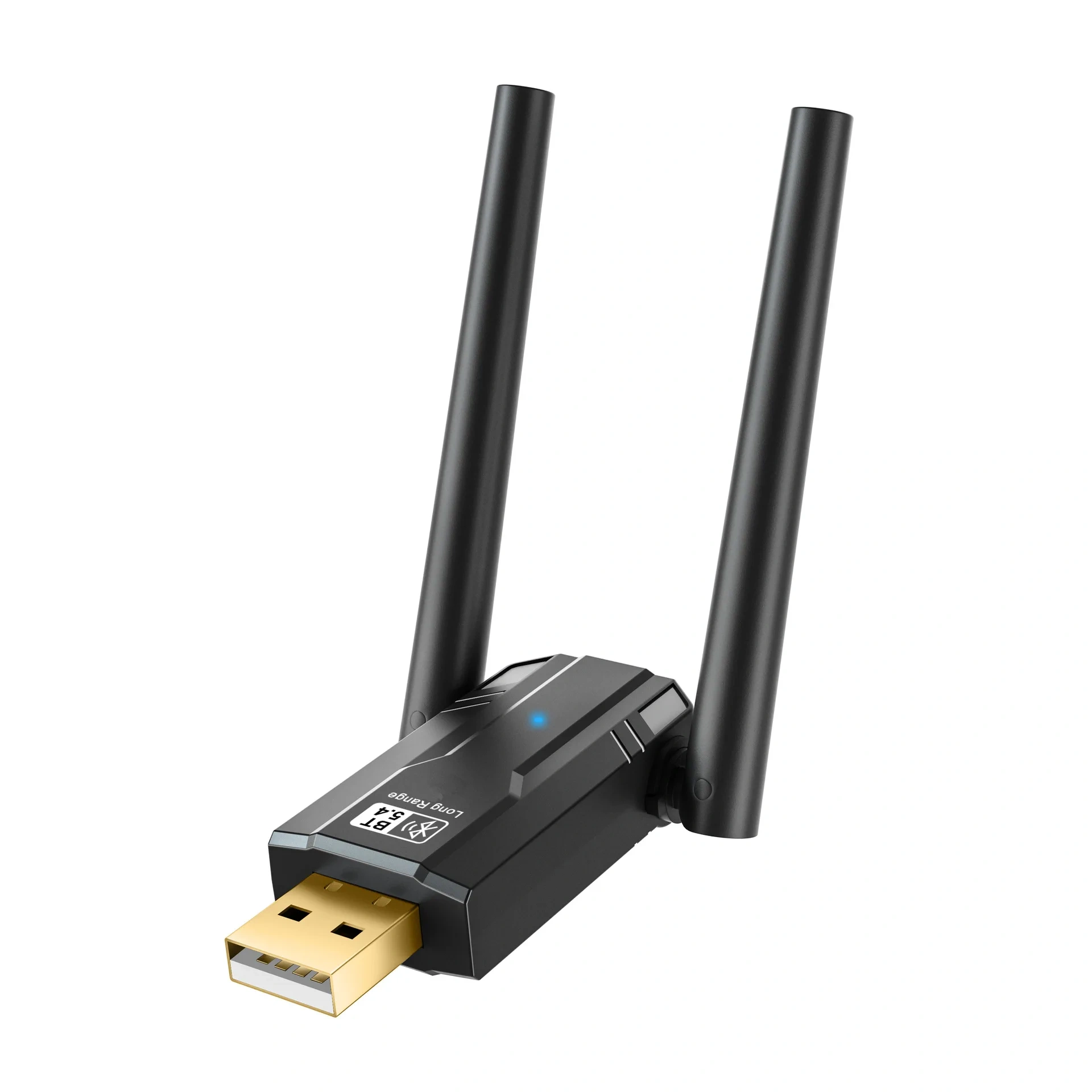 150 M Dual Antenna 5.4 Bluetooth Adapter Driver-Free Computer USB Bluetooth Audio Headset Receiver and Transmitter BT11