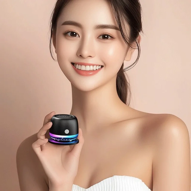 Rambotech 2025 Factory Private Model Airbag Magnetic Audio Speaker Ipx6 TWS Colorful Light Voice Call Bluetooth Speaker M99