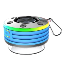 Rambotech Factory Direct Supply Level 7 Waterproof Bathroom Bluetooth Speaker Dustproof Mini Wireless Stereo Radio Clock T7A