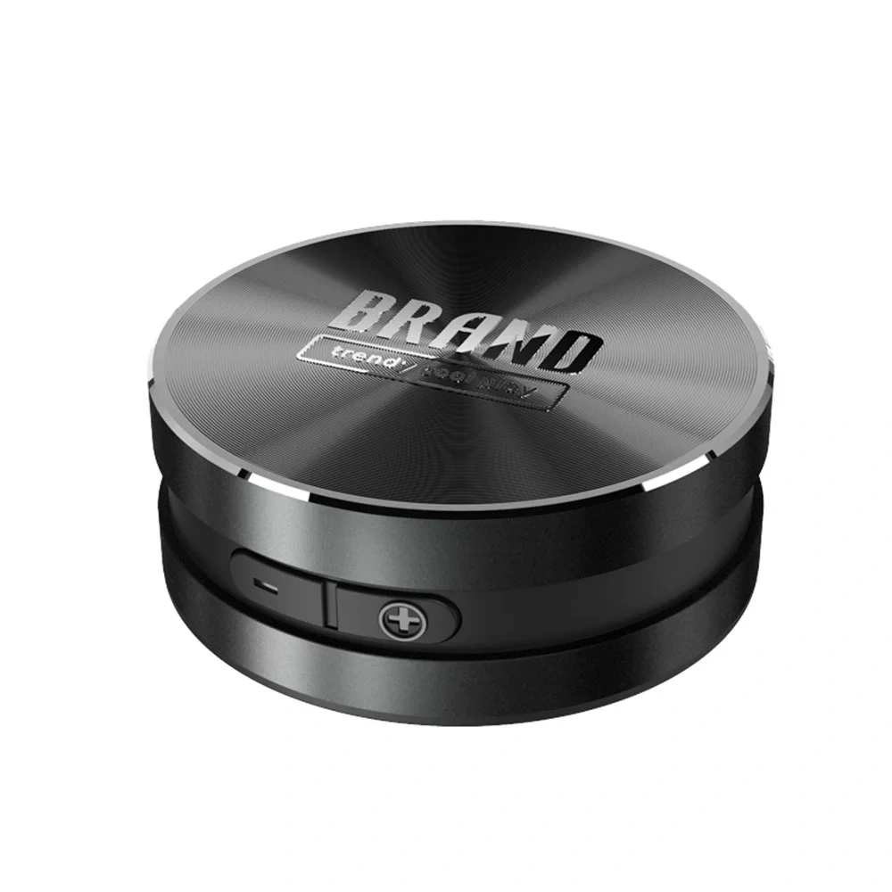 TM001 Metal Waterproof Bone Conduction Bluetooth Audio Portable Magnetic Suction Small Resonance Mini Speaker Creative Gift