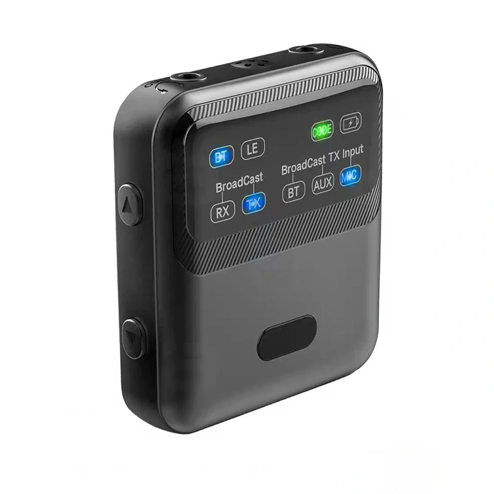LR20Q Wireless LE Audio Adapter for Music Streaming Sound System BT Audio  Auracast Transmitter Works for Speakers Support 1+N