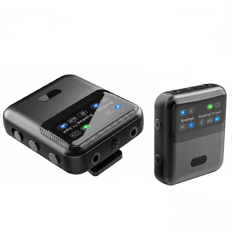 LR20Q Wireless LE Audio Adapter for Music Streaming Sound System BT Audio  Auracast Transmitter Works for Speakers Support 1+N