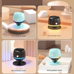 Rambotech 2025 Factory Private Model Airbag Magnetic Audio Speaker Ipx6 TWS Colorful Light Voice Call Bluetooth Speaker M99
