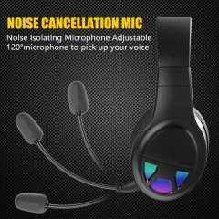 2.4G Wireless BT Gaming Headset Sports Stereo Wireless Gaming Headphone for TV/PC/SWITCH/PS4 25MS Transmission Delay GM1500J