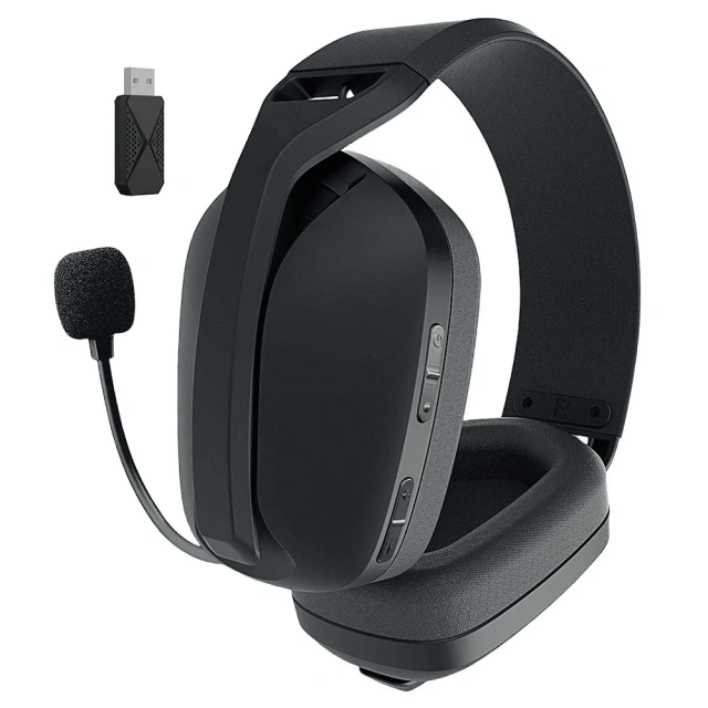 Wireless Gaming Headset Light Weigh  Wireless Headphone BT+2.4G+Wired Wireless Gaming Earphones with Type-C Interface GM1600B