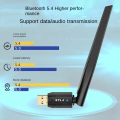 Bluetooth Adapter Drive-Free Computer External USB Bluetooth Audio Headset Mouse Keyboard Receiving and Transmitting 150M BT09