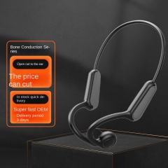 Rambotech Wholesale Hot Sale Bluetooth Headset for Bone Conduction Non In-Ear Wireless Sports Workout Waterproof Sweat-Proof B8